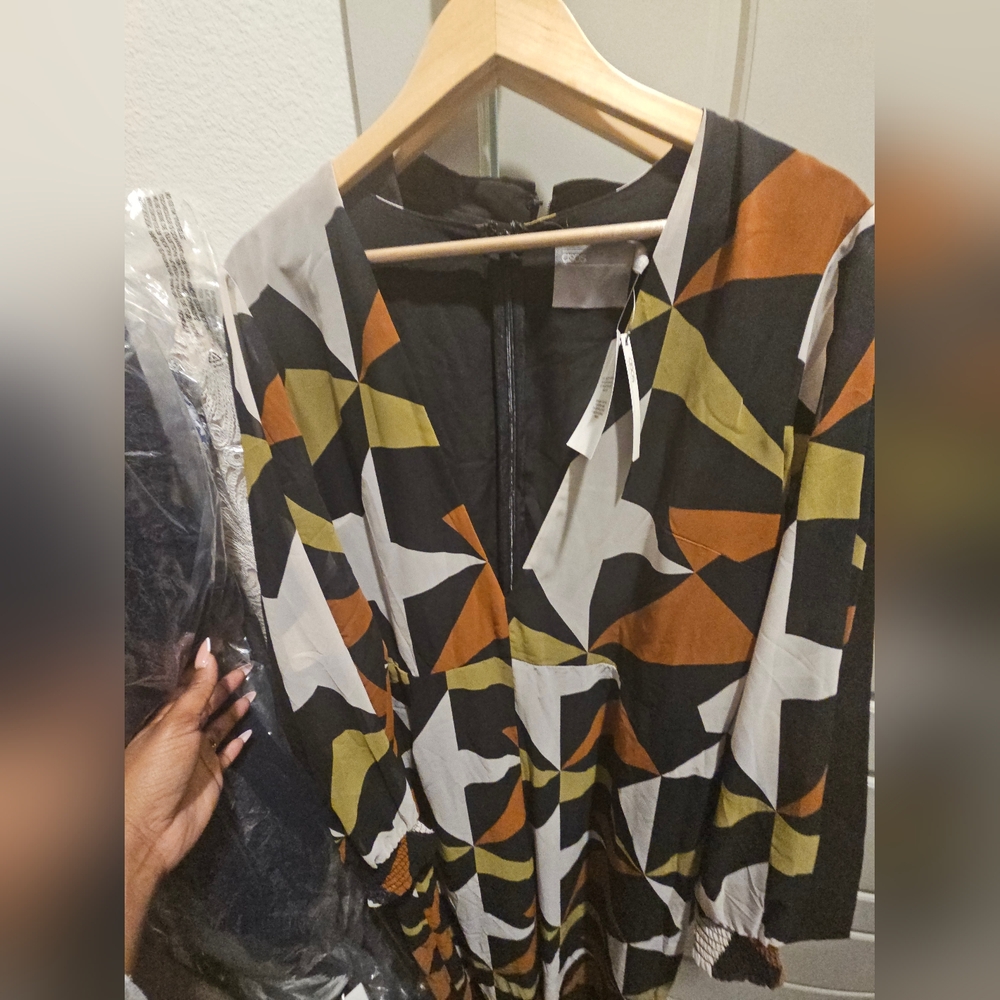 Asos never worn multi color Jumpsuit